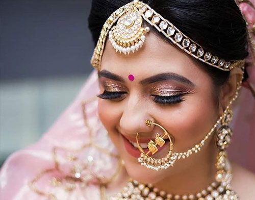 indian bridal makeup artist faridabad