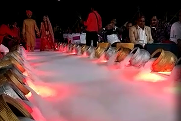 best bride groom entry faridabad
