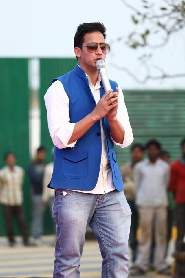 male emcee faridabad
