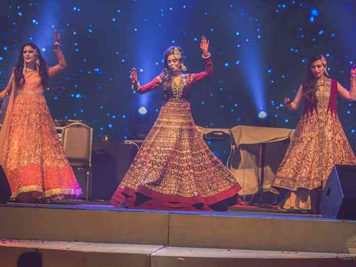 ladies sangeet choreography faridabad