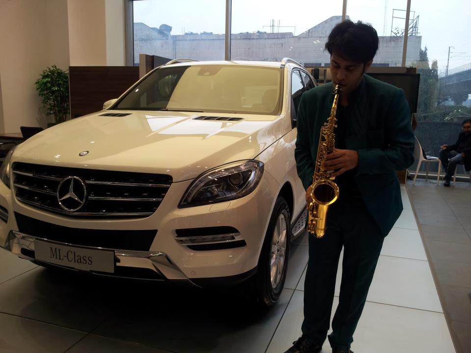 best saxophone artist faridabad