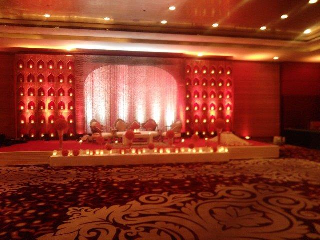 good stage and light setup for wedding faridabad